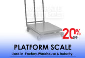 supplier shop forlight duty platform weighing scale