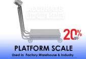 Platform scales designed for light duty measurements