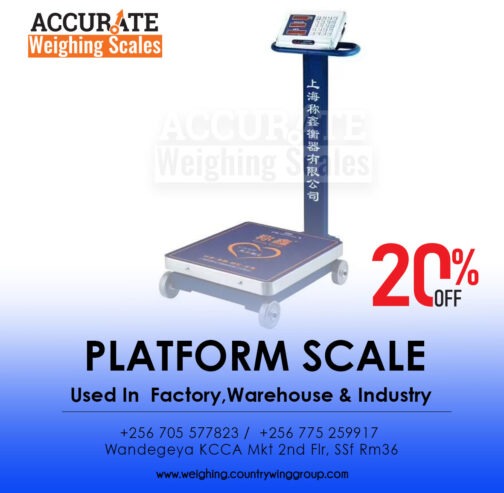 A12 TCS model of platform weighing scales suppliers Kampala