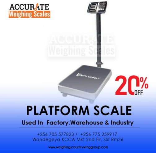 Accurate light duty platform weighing scale Kampala