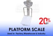 Digital platform weighing scales with easy integration