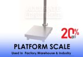 Various capacities of light duty platform weighing scales