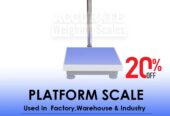 Embrace our scales standards by purchasing platform scales