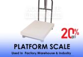 Platform light duty weighing scales in stock for sale