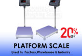 Worthy light duty platform weighing scales for commercial