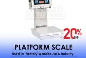 Reliable to use light duty platform scales