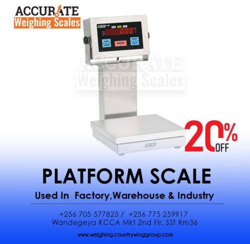 Reliable to use light duty platform scales