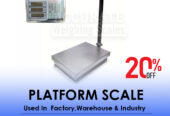 Distributors of digital light duty platform weighing scales