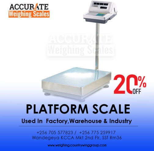 light duty weighing scales with a one-year warrant