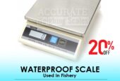 durable and water-resistant wash down weighing scale