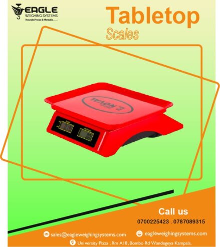 Tabletop Weighing scales quote in Uganda +256 787089315