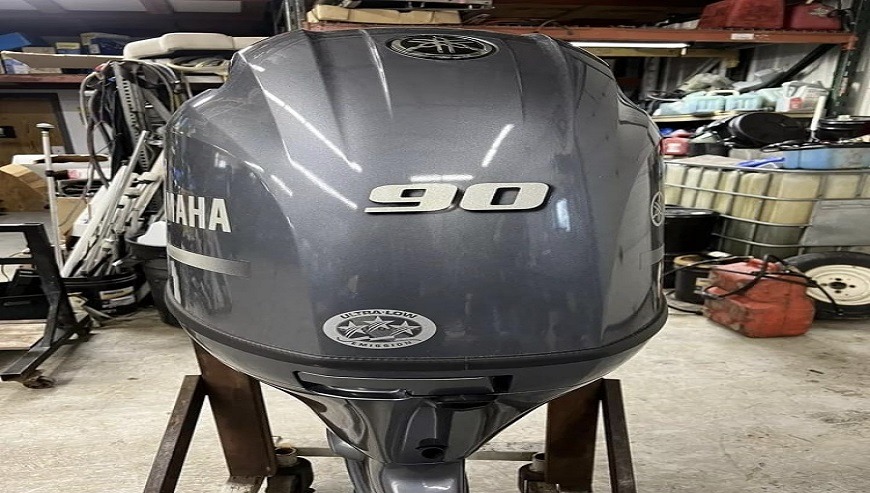 Yamaha 90HP 4-Stroke Outboard Motor Engine