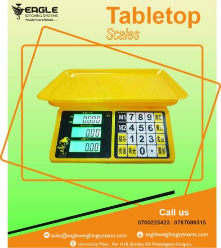 Tabletop Weighing scales dealer in Uganda +256 787089315