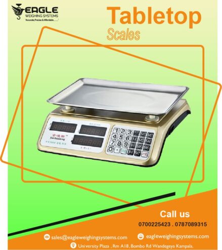 Tabletop Weighing scales trend in Uganda +256 700225423