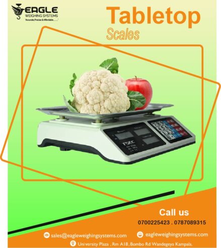 Tabletop Weighing scales distributor in Uganda +256 70022542