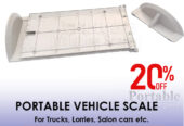 Aluminum alloy platform axle vehicle scales