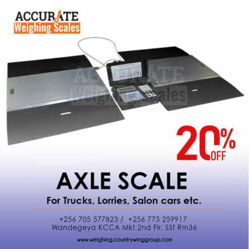 axle car scale with touch screen indicator and 4GB hard disk