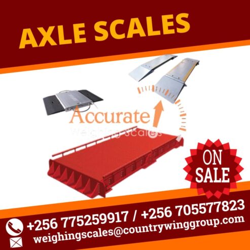 Axle trucks scales with digital high definition monitor