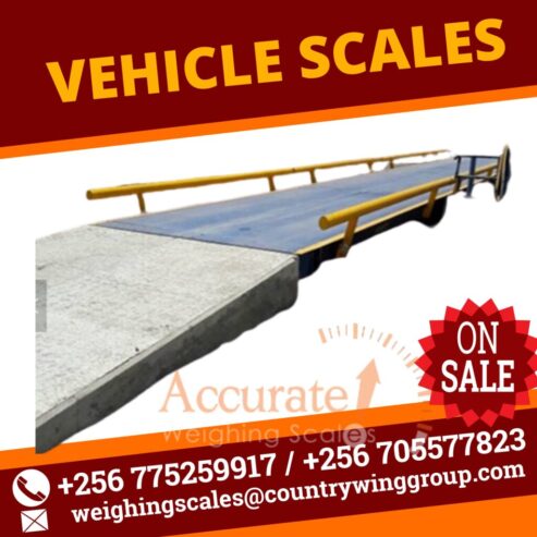 One deck axle type trucks scale with 3.2* 2.2m platform