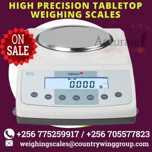 Accurate high precision analytical balance of up to 0.001g