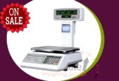 Supermarket barcode printer scale of optional USB interface