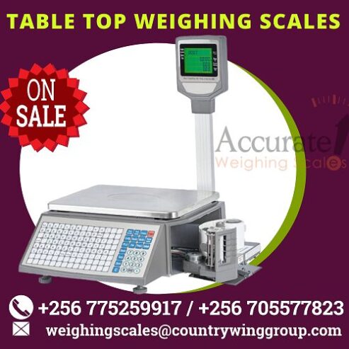 table top scale kind has barcode reader cheap cost Entebbe