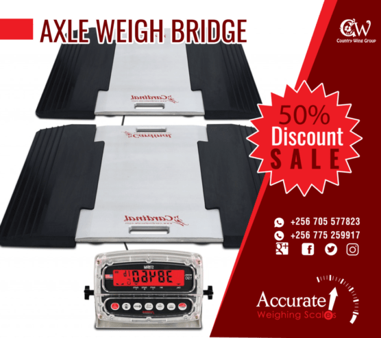 axle car scale with class III accuracy of 10,000e from trade