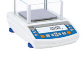 analytical balance with aluminum rear base for laboratory