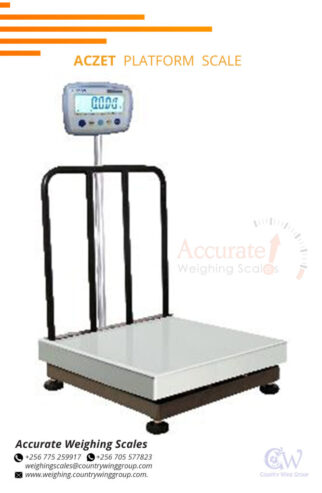 Platform scales designed for heavy duty measurements