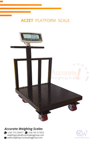 heavy duty platform weighing scales with a warranty