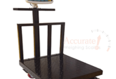 A large perfect non slip rubber surface platform scales