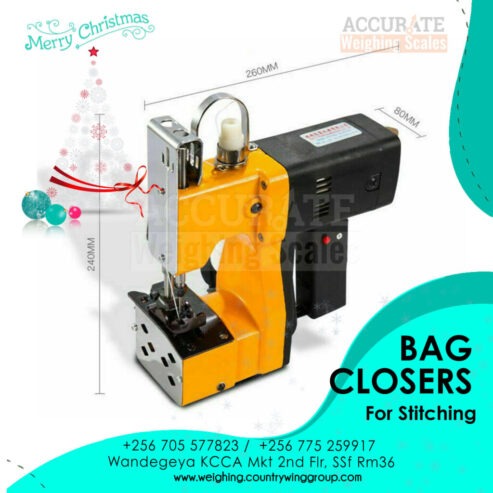 Operating bag closer sewing machines in Kampala