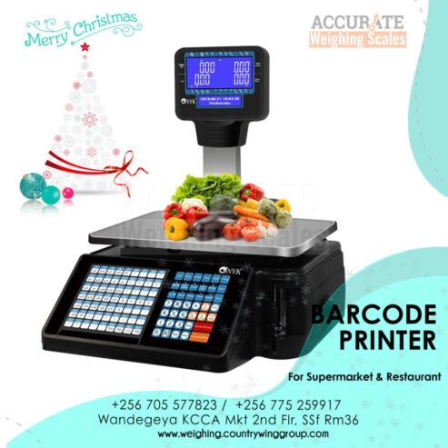 Digital barcode printer Scale for Supermarket in Kampala