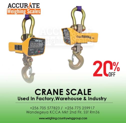 Digital weighing Hook crane Hanging Scale in Kampala