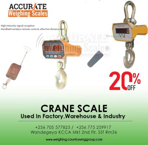 waterproof digital crane weighing scales for fisheries