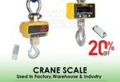 heavy duty digital crane weighing scale with calibration