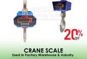 digital crane weighing scale with optional hanging pan