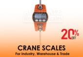 Protection suitcase for heavy duty crane weighing scales