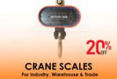 Digital Crane weighing scale power adaptors in supplier shop