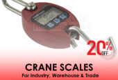 zinc coated heavy duty hook digital crane weighing scale