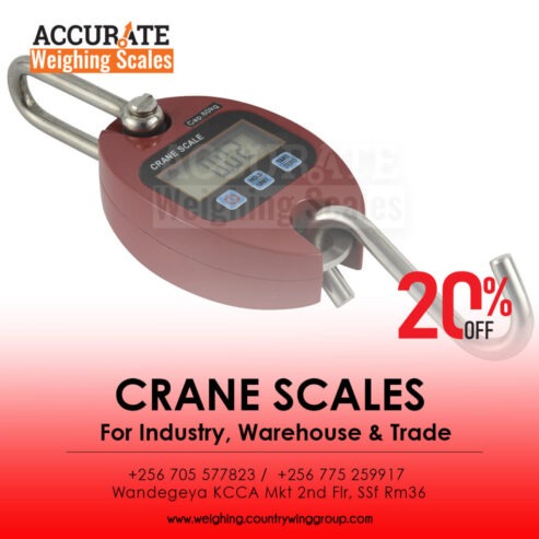 zinc coated heavy duty hook digital crane weighing scale