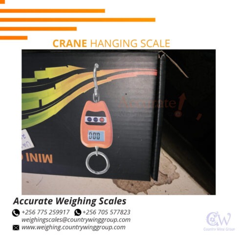 Get a hook weighing scale with calibration certificate