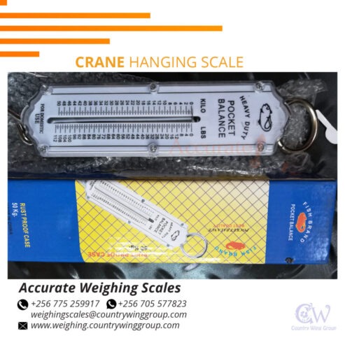 Dial hook weighing scales verified stamp by UNBS for trade