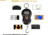 Electronic luggage weighing Scale 50kg LCD display Kampala