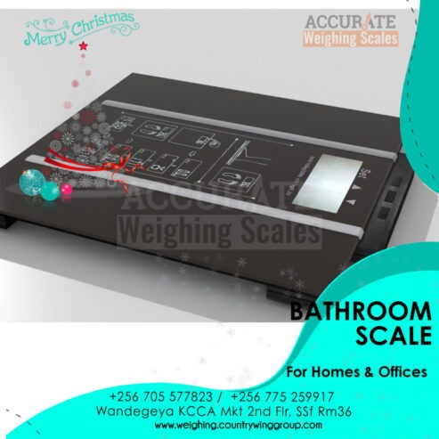 travel bathroom weighing scale with Bluetooth output