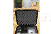 Electronic grain moisture meter with moisture standard set