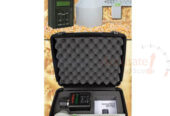 Digital grain moisture meter with external power supply