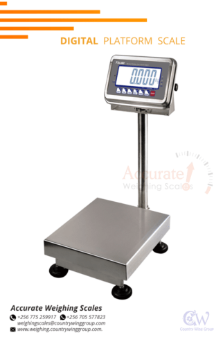 Purchase highly accurate light duty platform scale