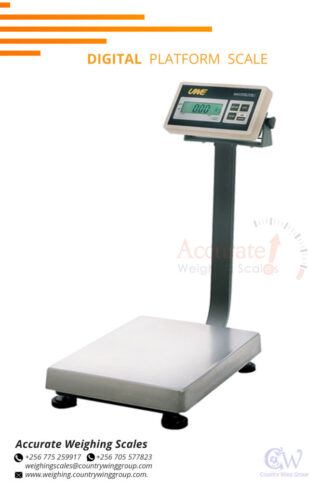 Various models of light platform weighing scales in stock