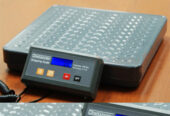 Platform weighing scales with rugged dial structure design